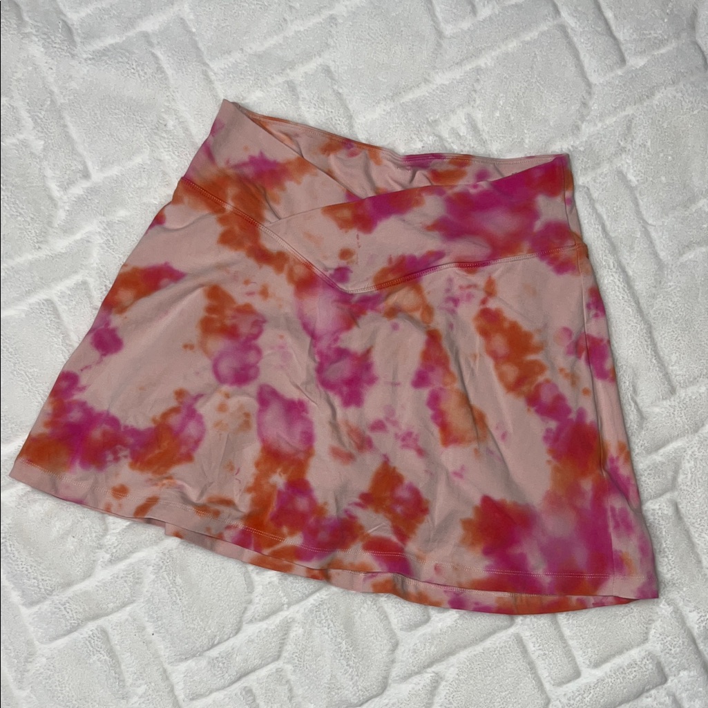 Pink Victoria’s Secret Cotton High Waist V Crossover Skort